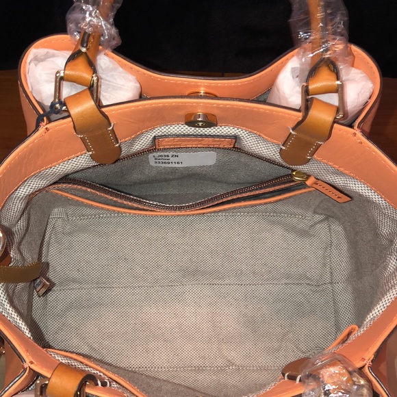 Dooney & Bourke Apricot Barlow - Picture 11 of 16
